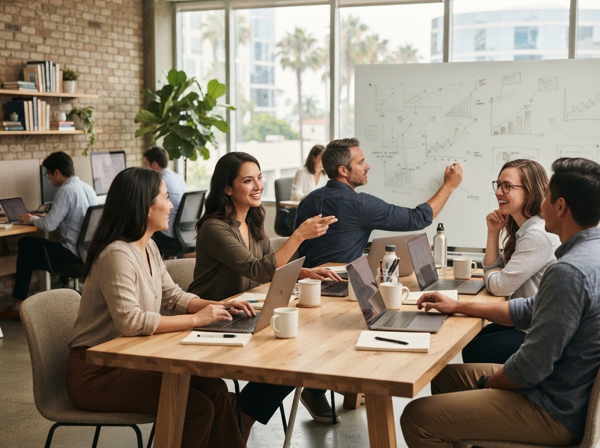 Fincome Nexboost analyst reviewing AI-generated predictive data charts